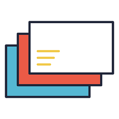 Business cards & postcards