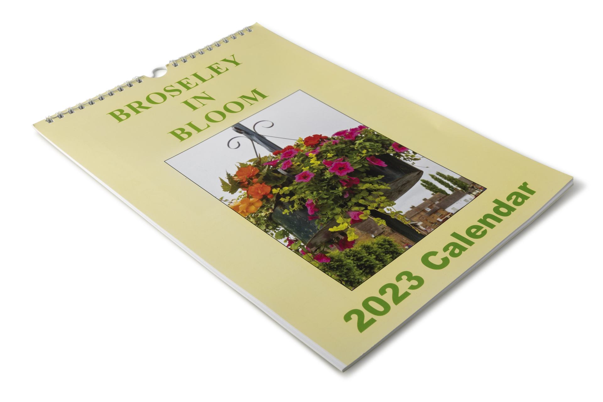 Broseley in Bloom 2023 Wall Calendar
